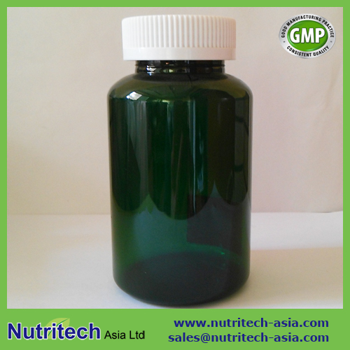 300cc PET green bottle for pharmaceutical & dietary supplement
